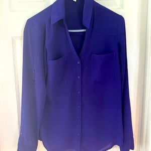 Royal blue express portifino shirt